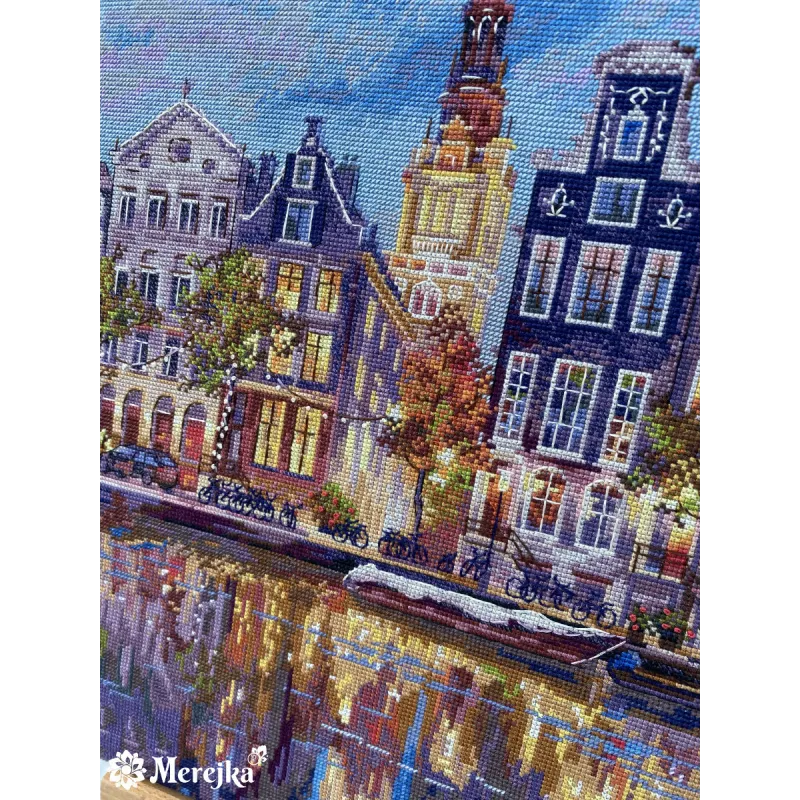 Zählmuster-Kreuzstich-Set "Amsterdam" 30x39,5 SK232