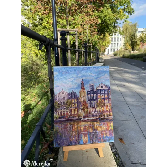 Suskaičiuotas siuvinėjimo kryželiu rinkinys "Amsterdam" 30x39,5 SK232