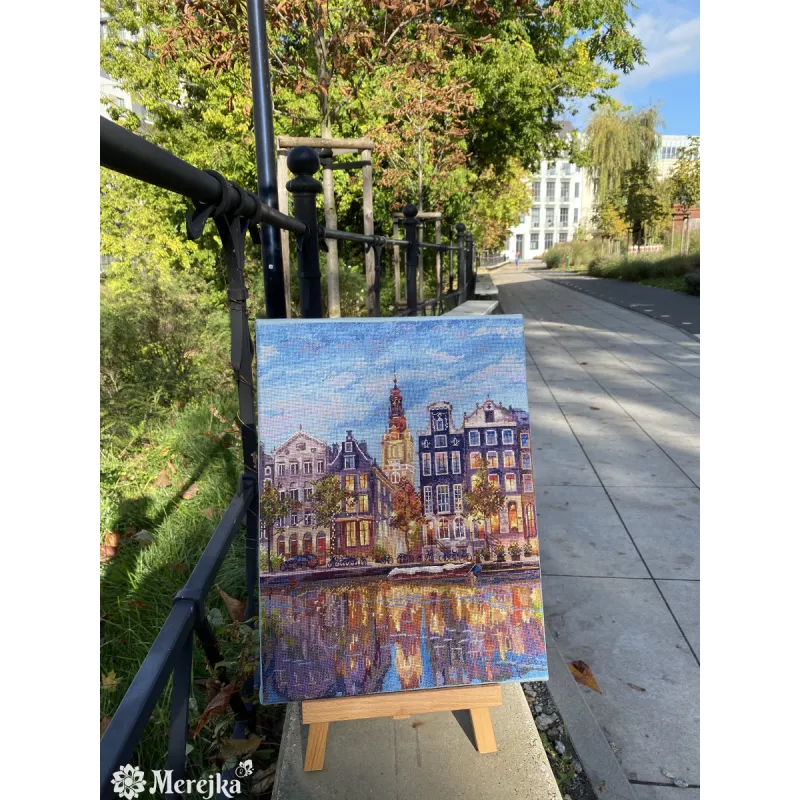 Набор для счетной вышивки крестом "Амстердам" 30x39,5 SK232