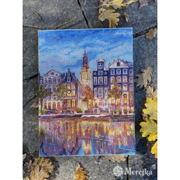 Counted Cross Stitch kit "Amsterdam" 30x39,5 SK232