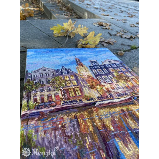 Gezählter Kreuzstich-Kit "Amsterdam" 30x39,5 SK232