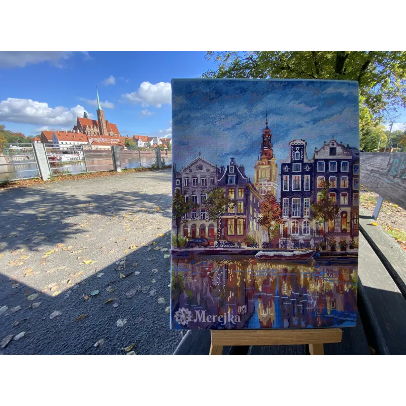 Gezählter Kreuzstich-Kit "Amsterdam" 30x39,5 SK232