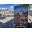 Suskaičiuotas siuvinėjimo kryželiu rinkinys "Amsterdam" 30x39,5 SK232