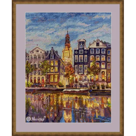Zählmuster-Kreuzstich-Set "Amsterdam" 30x39,5 SK232