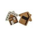 Holz-Nadelkissen "Cookie House" KF056/78