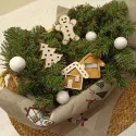 Holz-Nadelkissen "Cookie House" KF056/78