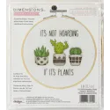 Cross Stitch Kit for Beginners "Hoarding Plants" D72-76919