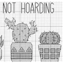 Cross Stitch Kit for Beginners "Hoarding Plants" D72-76919