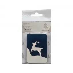 Wooden needle case "Winter deer" KF056/70