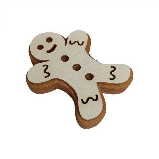Деревянный футляр для игл "Cookie" KF056/77