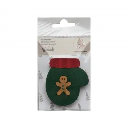 Nadelkasten aus Holz "Weihnachtshandschuh" KF056/83