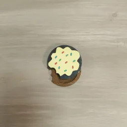 Деревянный футляр для игл "Желтый пирог" KF056/90