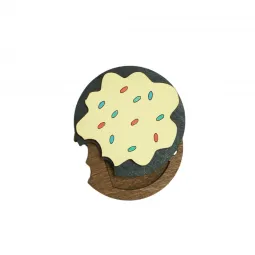 Medinis adatos dėklas "Geltonas pyragas" KF056/90