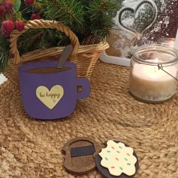 Nadelbox aus Holz "Gelber Kuchen" KF056/90