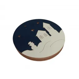 Karoliukų dėklas "Žiemos namai" KF027/71