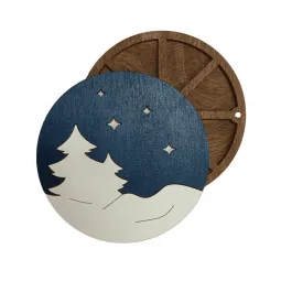 Beads Organizer "Winter forest" KF027/72