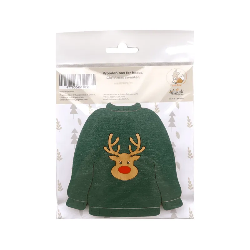 Beads Organizer "Christmas sweater" KF027/81