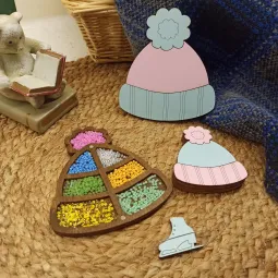 Karoliukų organizatorius "Rožinė kepurė" KF027/84