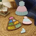 Organisateur de perles "Chapeau rose" KF027/84