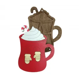 Perlen Organizer "Roter Becher" KF027/90