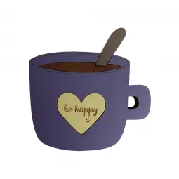 Beads Organizer "Purple cup" KF027/92