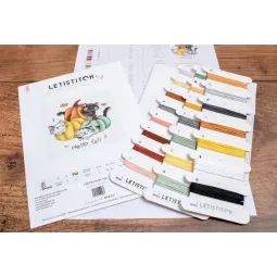 Gezählter Kreuzstichpackung „Hello Fall“ 12x12cm SLETIL8078