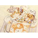 Counted Cross Stitch Kit "Trick or Treat" 13x17cm SLETIL8810