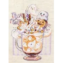 Counted Cross Stitch Kit "Trick or Treat" 13x17cm SLETIL8810