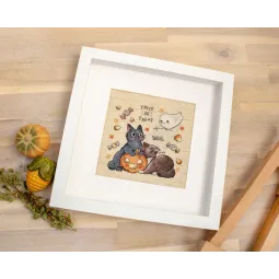 Gezählter Kreuzstichpackung "Trick Or Treat" №2 14x13cm SLETIL8815