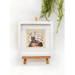 Набор для вышивания крестом «Сладость или гадость» №2 14x13см SLETIL8815