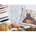 Counted Cross Stitch Kit "Trick Or Treat" №2 14x13cm SLETIL8815