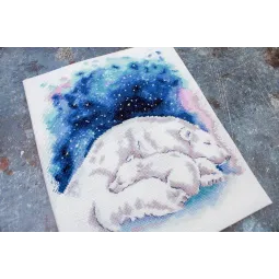 Zählkreuzstich-Set „Mamas Liebe“ 21 x 24 cm SLETIL8816