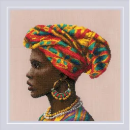 Cross stitch kit "Amazing Women. Africa" 30x30 SR2164