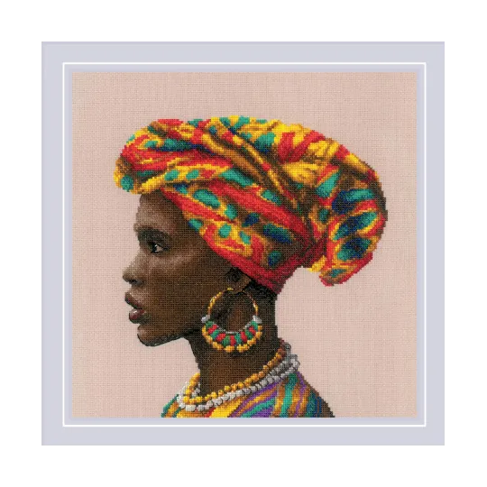 Cross stitch kit "Amazing Women. Africa" 30x30 SR2164