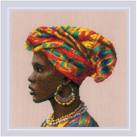 Cross stitch kit "Amazing Women. Africa" 30x30 SR2164