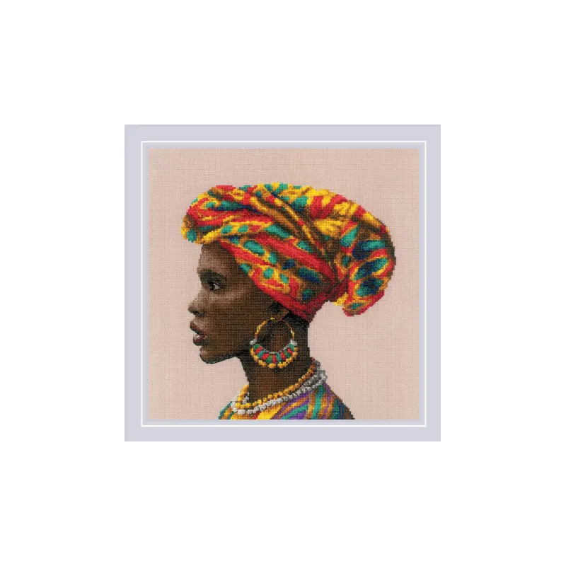 Cross stitch kit "Amazing Women. Africa" 30x30 SR2164