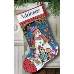 Cute Carolers Stocking D08751