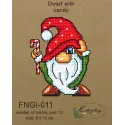 Dwarf with candy (beads) FBNGI-011