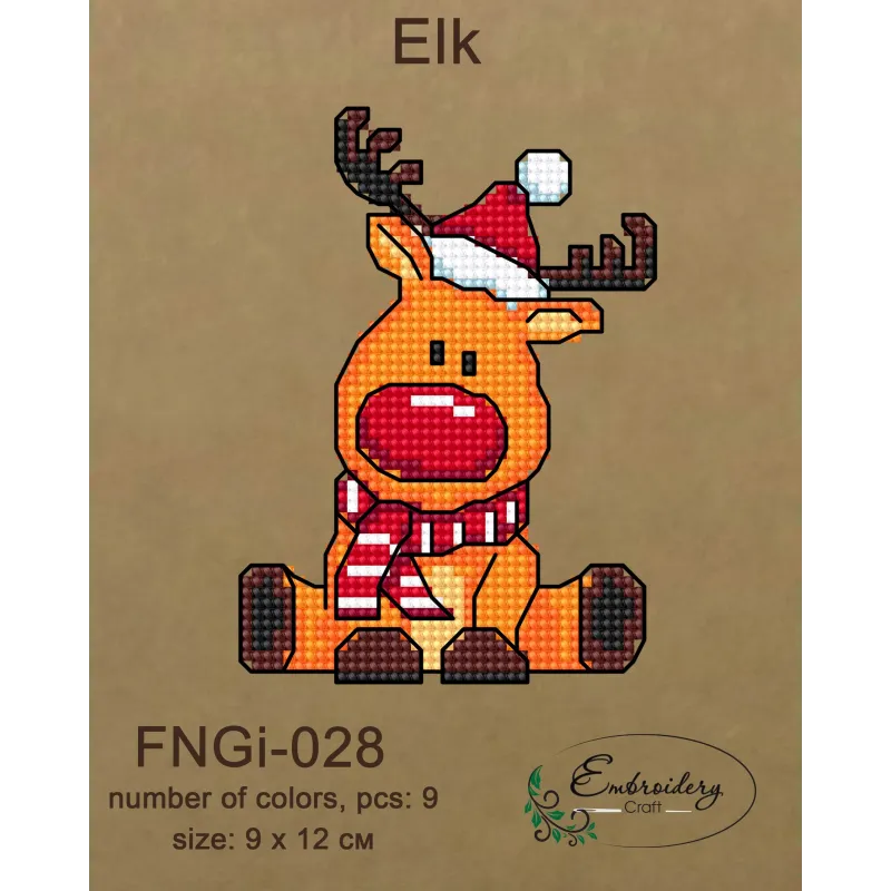 Elk  (beads) FBNGI-028