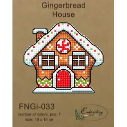 Gingerbread House (beads) FBNGI-033