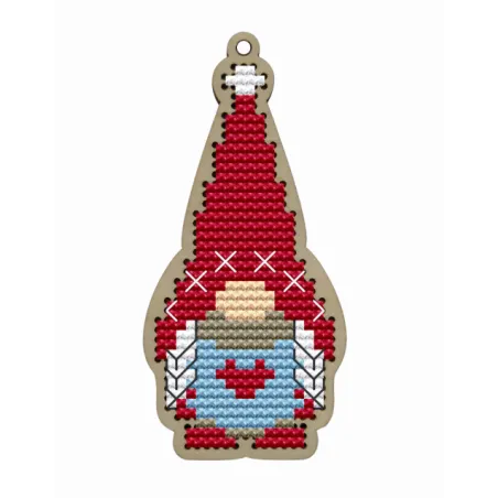 Gnome with Red Heart KF022/85